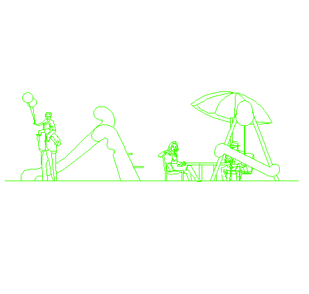 بلوک آماده اتوکد الاکلنگ