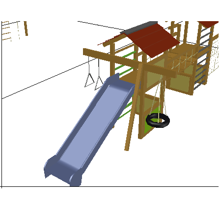 بلوک آماده سه بعدی  فضای بازی کودکان